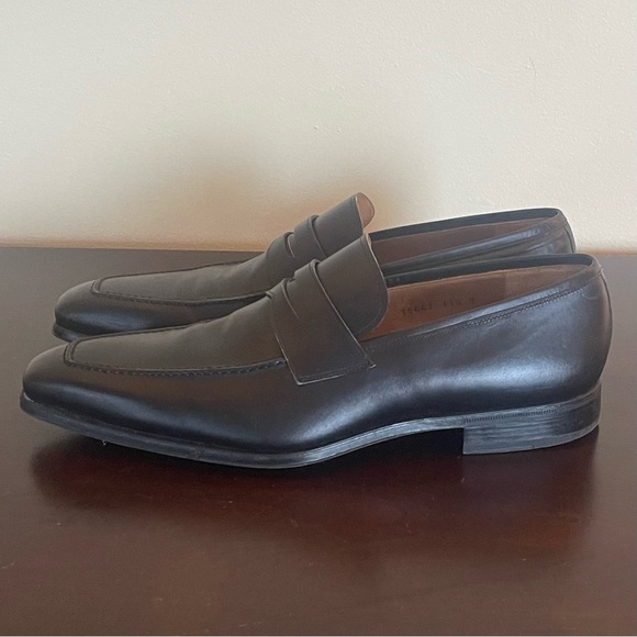 Magnanni for Neiman Marcus Penny Loafers Mens Slip-On Shoes main image 12